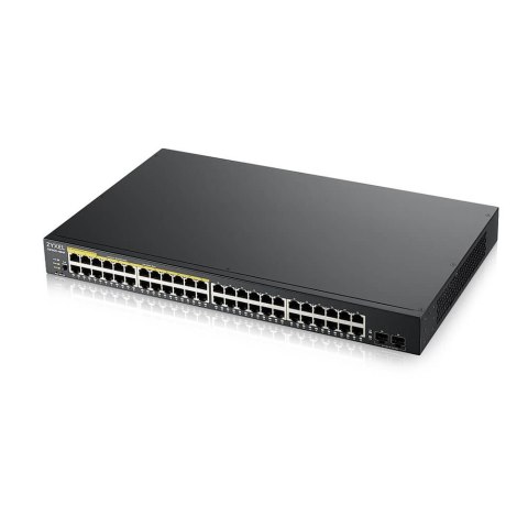 Przełącznik zarządzalny GS1900-48HP v2, 48-port GbE L2 Smart Switch 170W rack GS1900-48HPv2 Zyxel Przełącznik zarządzalny GS1900-48HP v2, 48-port GbE L2 Smart Switch 170W rack GS1900-48HPv2 Zyxel
