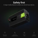 Przetwornica Napięcia Inwerter 12V na 230V 1000W/2000W Modyfikowana sinusoida Green Cell