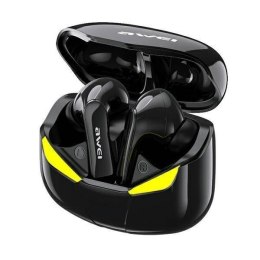 Słuchawki Bluetooth 5.0 T35 TWS + Stacja dokująca -Dla Graczy- czarne AWEI