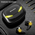 Słuchawki Bluetooth 5.0 T35 TWS + Stacja dokująca -Dla Graczy- czarne AWEI