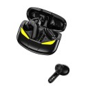 Słuchawki Bluetooth 5.0 T35 TWS + Stacja dokująca -Dla Graczy- czarne AWEI