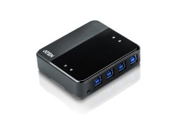 Urządzenie 4-portowe USB 3.2 Gen1 do współdzielenia urządzeń peryferyjnych ATEN