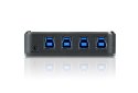 Urządzenie 4-portowe USB 3.2 Gen1 do współdzielenia urządzeń peryferyjnych ATEN