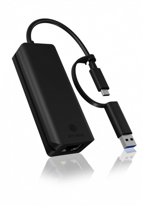 Kabel IB-LAN100-C3 USB 3.0 TYPE_C na Gigabit Ethernet LAN IcyBox Kabel IB-LAN100-C3 USB 3.0 TYPE_C na Gigabit Ethernet LAN IcyBox