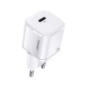 Ładowarka sieciowa 20W 1xUSB-C T36 PD3.0 Fast Charging Only Head Biała USAMS