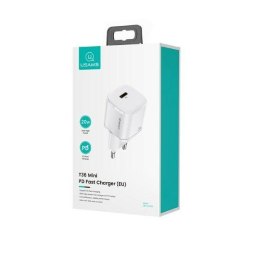 Ładowarka sieciowa 20W 1xUSB-C T36 PD3.0 Fast Charging Only Head Biała USAMS