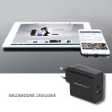 Ładowarka sieciowa | 63W | 5-20V | 1.5-3A | USB typ C PD | USB QC 3.0 | Czarna Qoltec