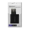 Ładowarka sieciowa | 63W | 5-20V | 1.5-3A | USB typ C PD | USB QC 3.0 | Czarna Qoltec