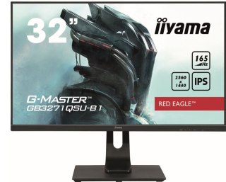 Monitor 31.5 cala GB3271QSU-B1 QHD,1ms,IPS,165Hz,HDMI,DP,400cd,FreeSync IIYAMA