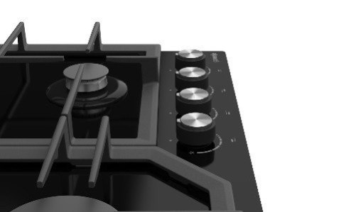 Płyta gazowa na szkle GT641KB