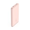 PowerBank 10 000mAh USB A i C 15W różowe złoto Belkin
