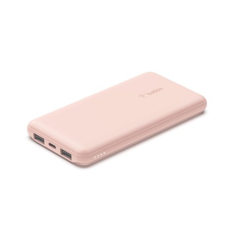 PowerBank 10 000mAh USB A i C 15W różowe złoto Belkin PowerBank 10 000mAh USB A i C 15W różowe złoto Belkin