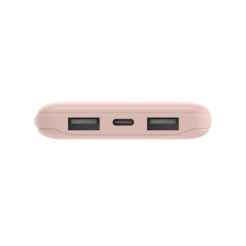 PowerBank 10 000mAh USB A i C 15W różowe złoto Belkin PowerBank 10 000mAh USB A i C 15W różowe złoto Belkin