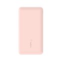PowerBank 10 000mAh USB A i C 15W różowe złoto Belkin
