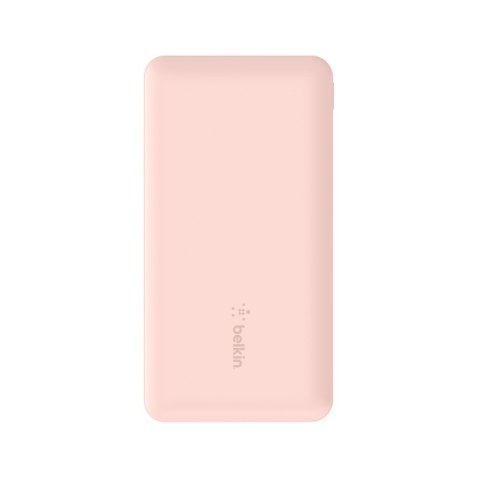 PowerBank 10 000mAh USB A i C 15W różowe złoto Belkin PowerBank 10 000mAh USB A i C 15W różowe złoto Belkin