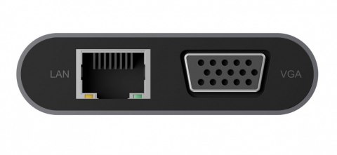 Stacja dokująca IB-DK4040-CPD TYPE-C z dwoma interfejsami wideo IcyBox Stacja dokująca IB-DK4040-CPD TYPE-C z dwoma interfejsami wideo IcyBox