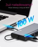 Stacja dokująca IB-DK4040-CPD TYPE-C z dwoma interfejsami wideo IcyBox