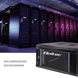 Szafa RACK 19 cali | 6U | 600 x 370 x 600 Qoltec