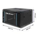 Szafa RACK 19 cali | 6U | 600 x 370 x 600 Qoltec