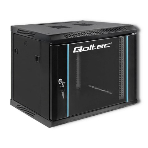 Szafa RACK 19 cali | 9U | 600 x 500 x 450 Qoltec