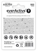 Akumulatory paluszki R03/AAA 800 mAH blister 4 szt. EverActive