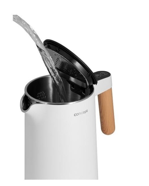 Czajnik 1,5 L double wall RK3300 biały Concept