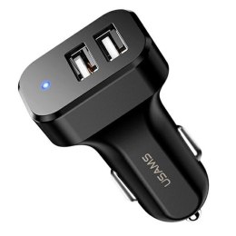 Ładowarka samochodowa 2xUSB C13 2,1A USAMS
