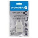 Ładowarka sieciowa 1xUSB 2,4A, 12W EverActive