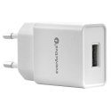 Ładowarka sieciowa 1xUSB 2,4A, 12W EverActive