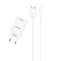 Ładowarka sieciowa 1xUSB T21 Lightning 2,1A USAMS