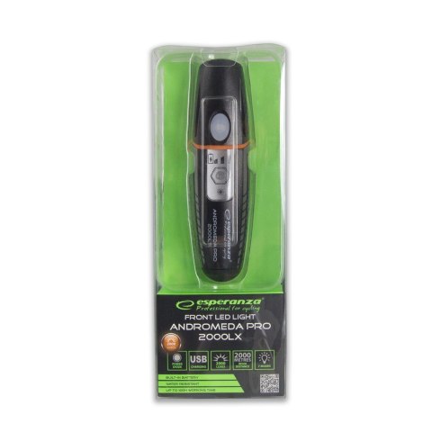 Lampka rowerowa LED na przĂłd Andromeda pro 2000 LX