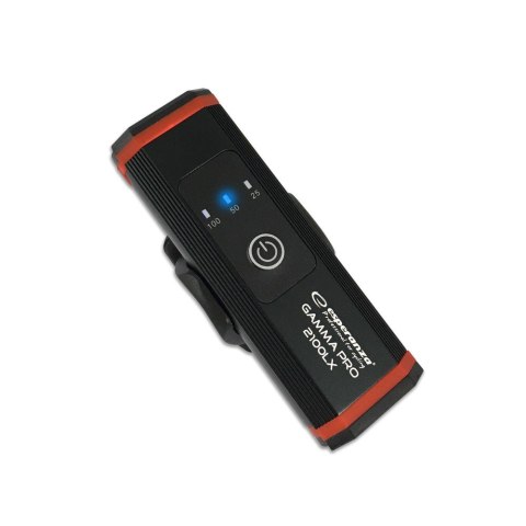 Lampka rowerowa Led na przĂłd 2w1 Gamma Pro 2100 LX