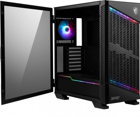 Obudowa MPG VELOX 100P AIRFLOW TEMPERED GLASS 2USB 3.1 MSI