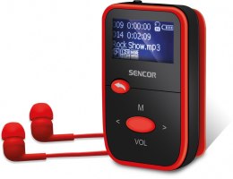 Odtwarzacz MP3 SFP 4408RD 8GB, Radio FM Wyświetlacz LCD 1,1 call Sencor
