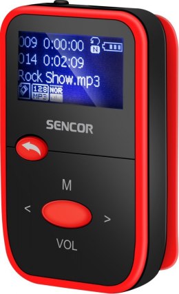 Odtwarzacz MP3 SFP 4408RD 8GB, Radio FM Wyświetlacz LCD 1,1 call Sencor