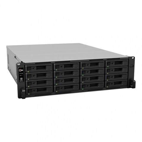 Serwer NAS RS4021xs+ 16x0HDD 16GB Xeon D-1541 4x1GbE 2x10GbE 3U 2xPCI-E Synology