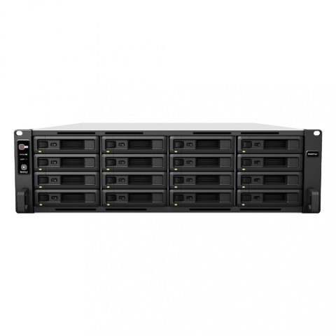 Serwer NAS RS4021xs+ 16x0HDD 16GB Xeon D-1541 4x1GbE 2x10GbE 3U 2xPCI-E Synology