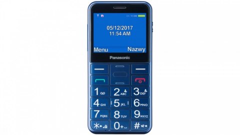 Telefon dla seniora KX-TU155 niebieski Panasonic