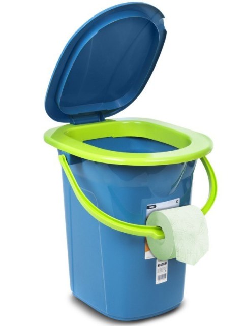 Toaleta turystyczna GB320BL morski-limonka GreenBlue Toaleta turystyczna GB320BL morski-limonka GreenBlue