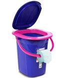 Toaleta turystyczna GB320BR granatowo-różowa GreenBlue