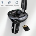 Zestaw głośnomówiący C21 z transmiterem FM MP3 Bluetooth 2xUSB 3,4A USAMS