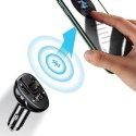 Zestaw głośnomówiący C21 z transmiterem FM MP3 Bluetooth 2xUSB 3,4A USAMS