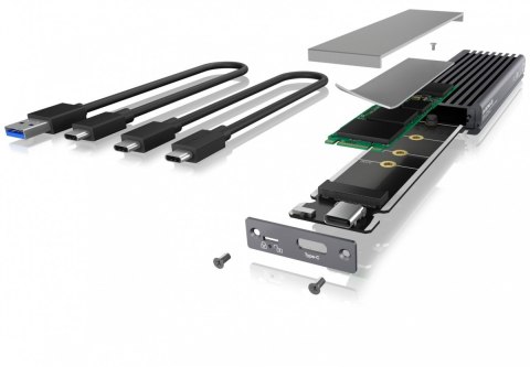 IB-1817MC-C31 TypeC USB 3.1 (Gen 2) na PCI NVMe & SATA M.2 2230/2242/2260/2280 SSD IcyBox IB-1817MC-C31 TypeC USB 3.1 (Gen 2) na PCI NVMe & SATA M.2 2230/2242/2260/2280 SSD IcyBox