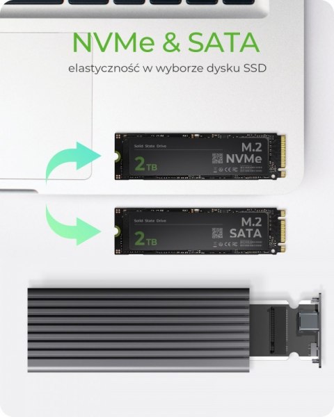 IB-1817MC-C31 TypeC USB 3.1 (Gen 2) na PCI NVMe & SATA M.2 2230/2242/2260/2280 SSD IcyBox IB-1817MC-C31 TypeC USB 3.1 (Gen 2) na PCI NVMe & SATA M.2 2230/2242/2260/2280 SSD IcyBox