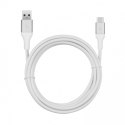 Kabel USB 3.0 - USB C 2m PREMIUM 3A biały TPE TB