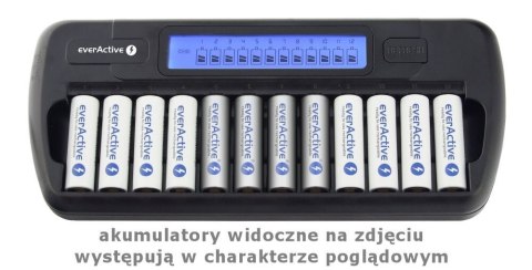Ładowarka procesorowa NC-1200 do 12 akumulatorków AA/AAA EverActive