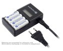Ładowarka procesorowa NC-450 BLACK EDITION do akumulatorów AA/AAA EverActive