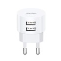 Ładowarka sieciowa T20 2XUSB 2,1A Okrągła USAMS