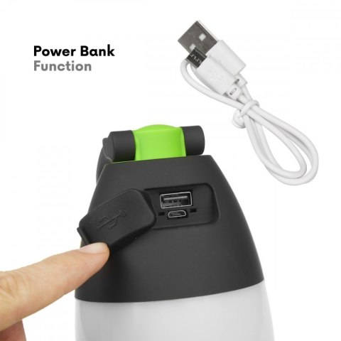 Lampa LED 3w1 latarka kempingowa biurkowa funkcja powerbanku MCE298 Maclean