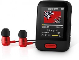 Odtwarzacz MP3 MP4 SFP 7716RD 16GB Bluetooth wyświetlacz 1,8 cala Sencor